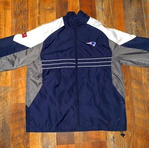 Vintage Reebok New England Patriots Windbreake